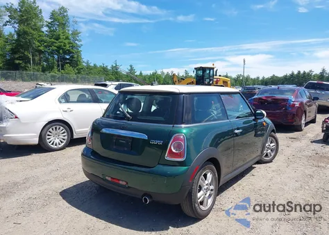 2012 Mini Cooper from USA, damaged, VIN WMWSU3C52CT261653